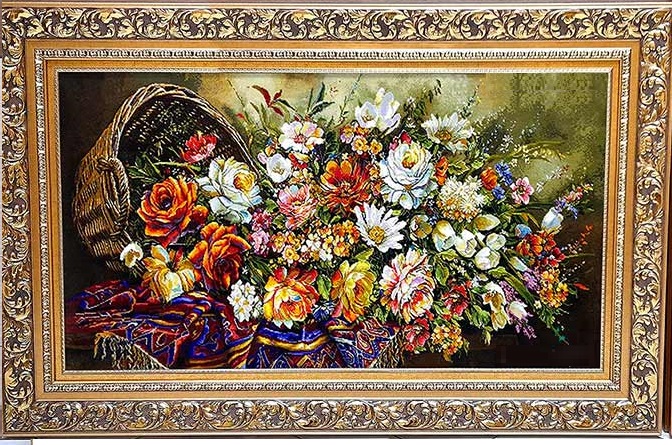 تابلو فرش سبدگل اعلا